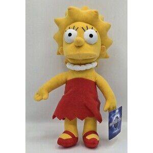 Universal Studios Matt Groening The Simpsons Lisa 12" Plush Doll Stuffed Toy
